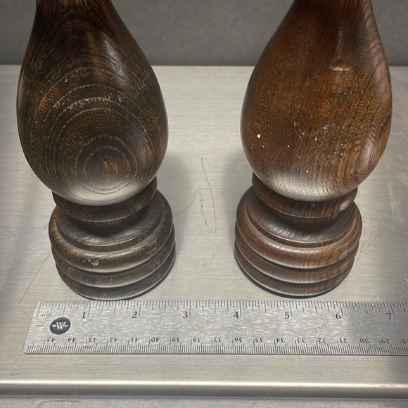 Wood salt and pepper shaker grinder - Picture 2 of 5